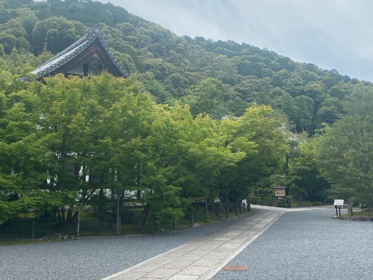 永観堂禅林寺の広大な敷地