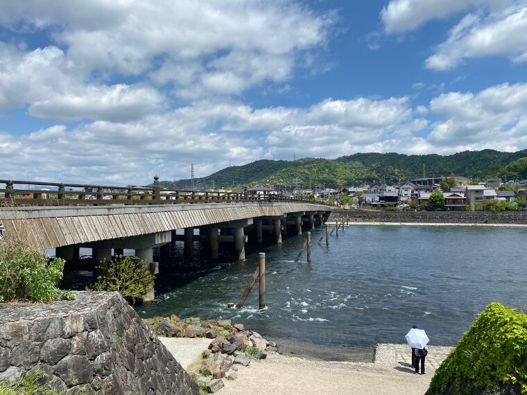 宇治川と宇治橋