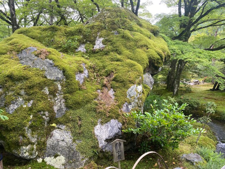 宝厳院の獅子岩