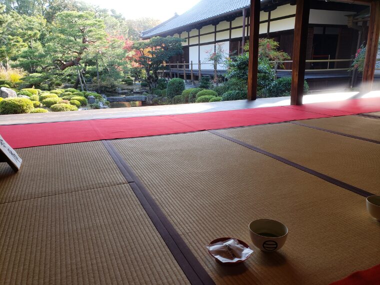 紅葉時期の等持院