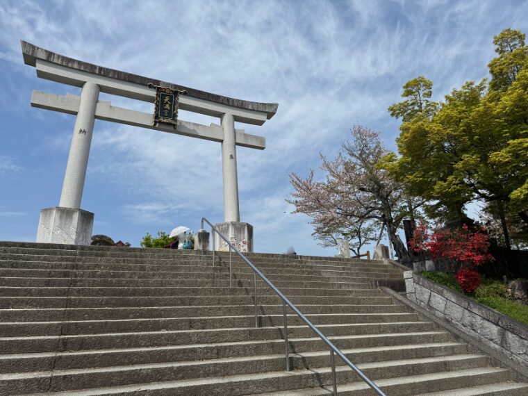 長岡天満宮の鳥居
