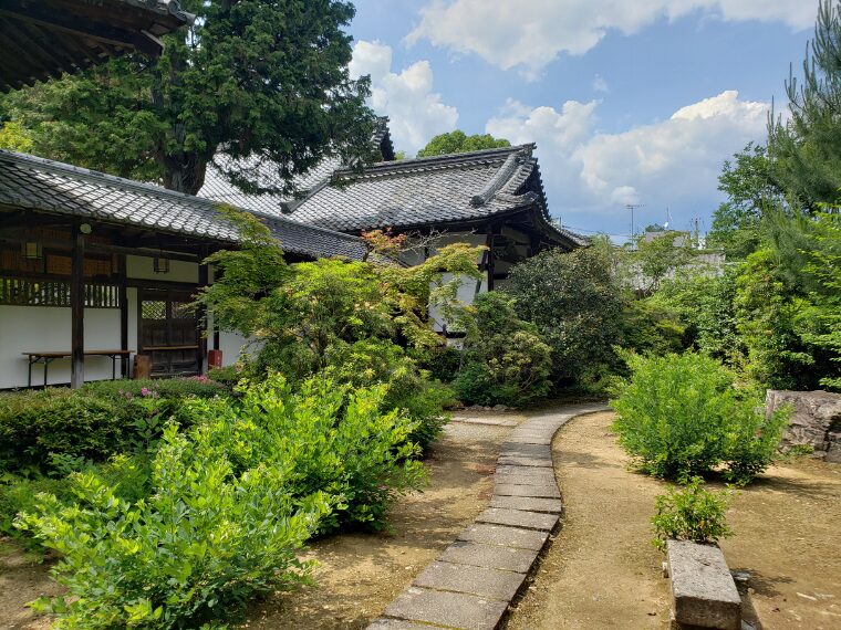 浄住寺の庭園