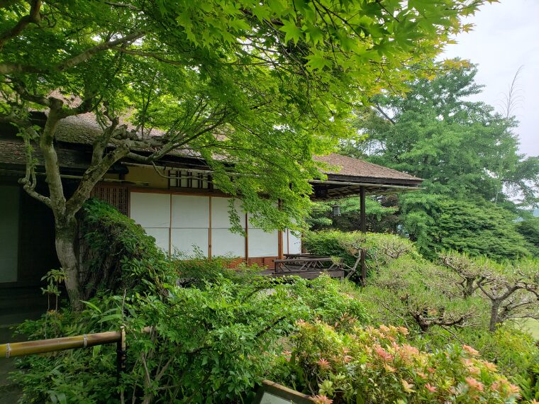 大河内山荘の大乗閣