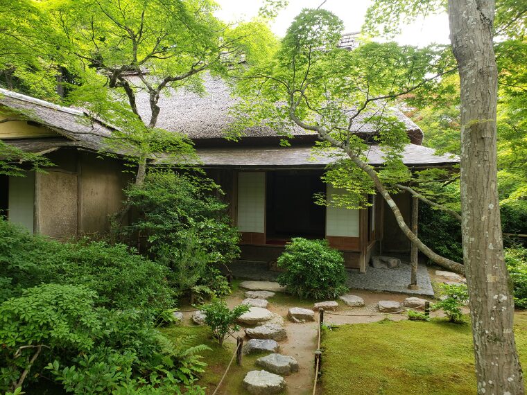 大河内山荘の滴水庵
