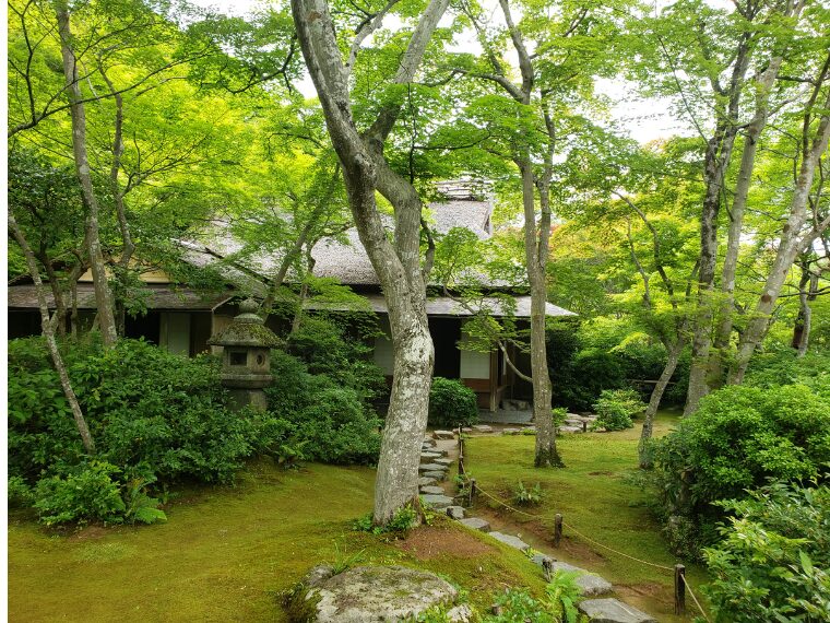 大河内山荘の滴水庵