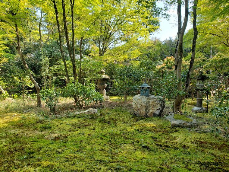 来迎院の庭園