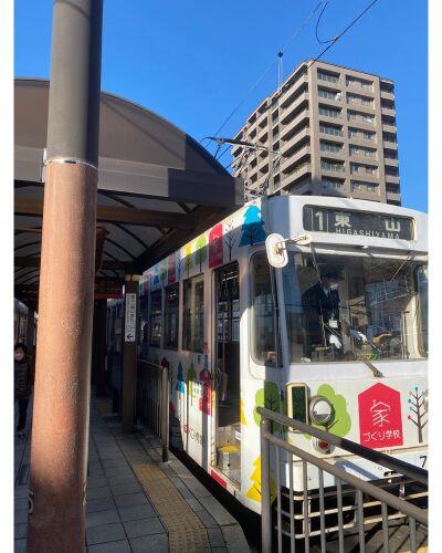 岡山市内路面電車