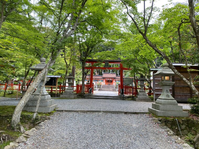 大原野神社の三の鳥居