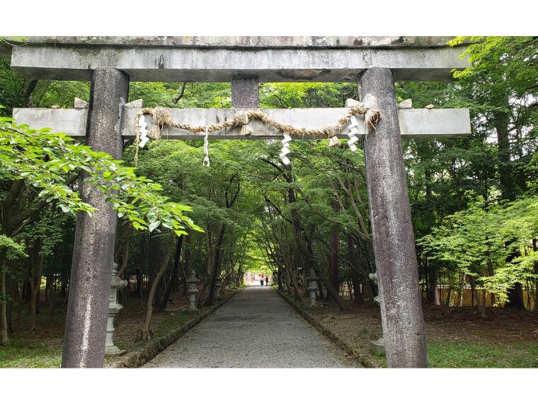 大原野神社の二の鳥居