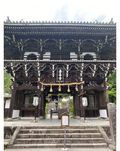 善峯寺の山門