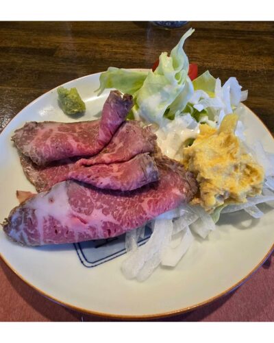 島根和牛のローストビーフ