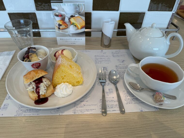 栗原はるみプロデュースのデザートプレート