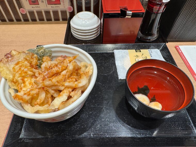 白えび亭の白えび天丼