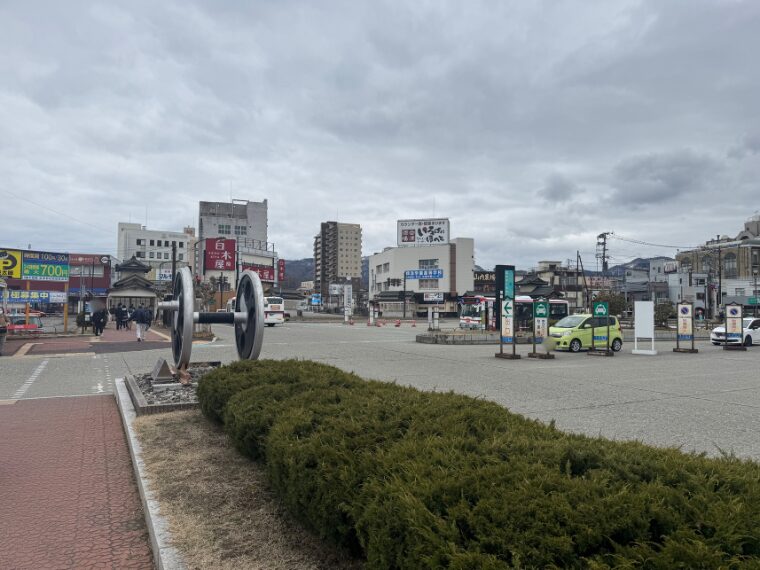 会津若松駅前