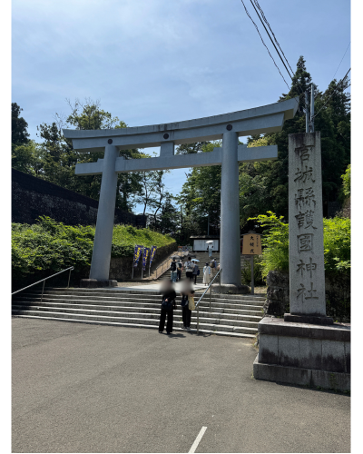 仙台城跡入口