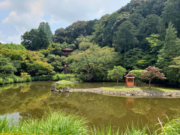 浄瑠璃寺の庭園