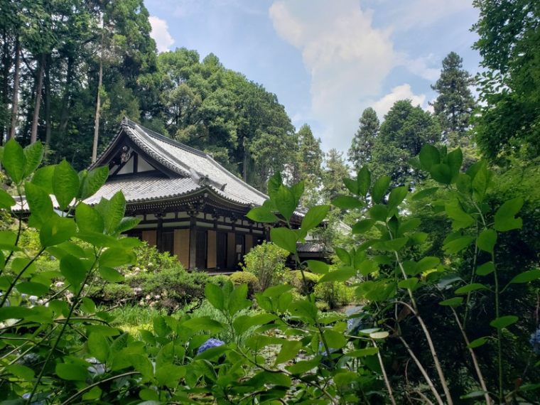 岩船寺の本堂