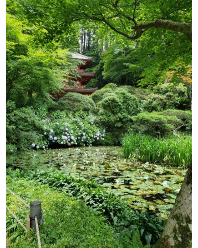 岩船寺境内